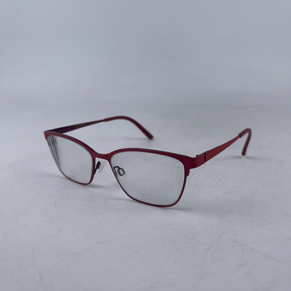Bevel‎ Claire G 8738 Womens Eyeglasses Frame Red Metal Full Rim Cat Eye 53-16